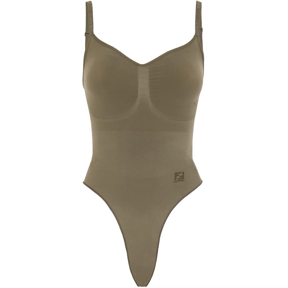 Skims Fendi Sculpting Thong Bodysuit